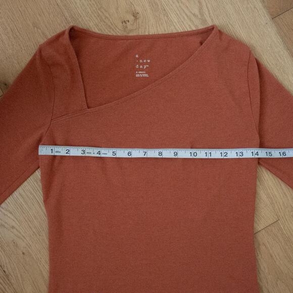 Target A New Day Burnt Orange Top - Picture 4 of 5